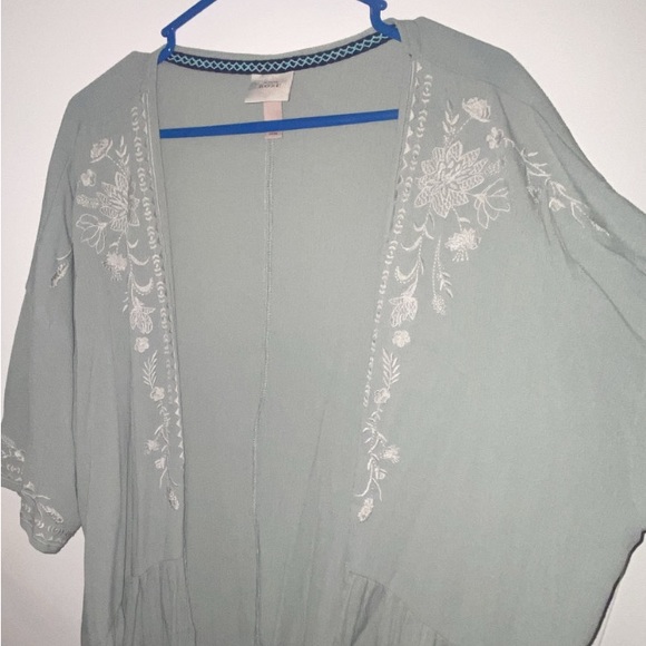 Knox rose lightweight boho half sleeve shawl - Picture 1 of 5